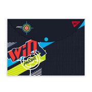 Папка-конверт пластиковая на кнопке А4 Blaster Yes 492004