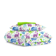 Дитяча постільна білизна в ліжечко DINO CS3 Cosas бірюзовий