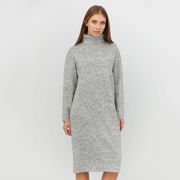 В'язана сукня Міді Прованс сірий меланж