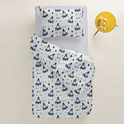 Підліткова постільна білизна Space CS2 ранфорс Cosas простирадло на гумці