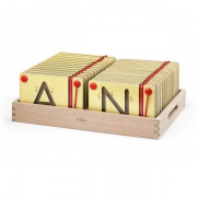 Обучающий набор Viga Toys Учимся писать Английские заглавные буквы 50337