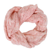 Снуд дитячий Коса 17х100 Art Knit персиковий