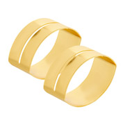 Набір кілець для серветок 2 предмети 5,5 см Lefard 811-082