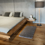 Килимок з еко-хутра DarianA кварц