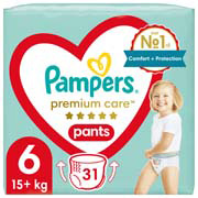 Підгузки-трусики Pampers Premium Care Pants Extra Large 15+ кг 31 шт 8001090759917