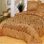 Покрывало с наволочками ARYA Sasso coffee - Фото №2