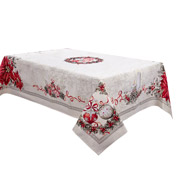 Скатертина новорічна гобеленова Kris Lurex Lefard