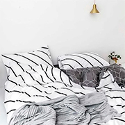 Комплект постільної білизни Selena бязь Смугастий Стиль 100394