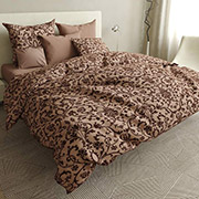 Постільна білизна Вензель шоколадний 100681 бязь-люкс Selena