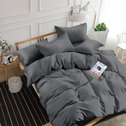 Комплект постельного белья SoundSleep Stripe Dark Grey сатин-страйп темно-серый