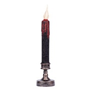 Свічка Хелловін Halloween Party з свічником 25 см LED YES! Fun 973659