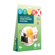 Конструктор деревянный на батарейках Ветряная станция Stem 73667