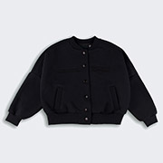 Жакет для дівчинки КФ253 трикотаж шардон Бембі YX0-графітовий