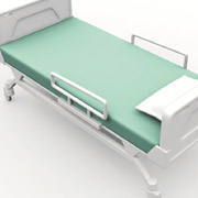 Наматрацник медичний Ютек на блискавці Wipedown Vinyl (прання за температури до 90 градусів)