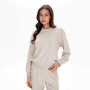 Світшот жіночий Cotton Fleece German Volf 25145 кремовий