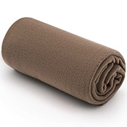 Флісовий плед Fleece Ardesto бежевий