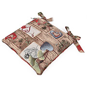 Подушка для стільця Сільська романтика Villa Grazia з тефлоном