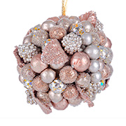 Елочное украшение Шар 10см Lefard 66-043