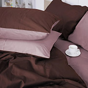 Комплект постільної білизни MirSon сатин 0165+0211 Cappuccino