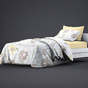 Підліткова постільна білизна Мадагаскар 183210 Home Line кавово-жовтий