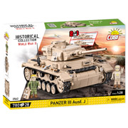 Конструктор Друга Світова Війна Танк Panzer III 780 деталей Cobi COBI-2562