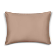 Сатинова однотонна наволочка Satin Beige Cosas