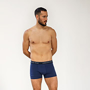 Труси-боксери чоловічі GV German Volf 23153 темно-сині