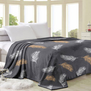 Плед флісовий Пір'їнки grey Selena 500115