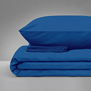 Наволочка MirSon бязь 19-4150 Ofelia однотонна синя