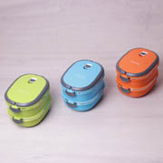 Ланчбокс подвійний Kamille 1800мл 2109