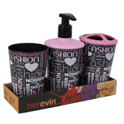 Набір для ванної кімнати 3 в 1 Fashion Herevin 161262-101T