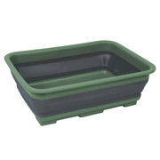Таз складаний 7 л Washing Bowl Collapsible Grey&Green 6303690 Bo-Camp DAS302124