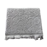 Махрове простирадло Jonca сіре Uniko Crown Home