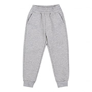 Спортивні штани ШР775 трикотаж-двонитка Бембі MX0-сірий