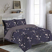 Постельное белье Вечерние цветы бязь Selena 100805