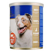 Паштет для взрослых собак Мясное ассорти 360 г Premium Pet 4820255191805