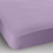 Простирадло натяжне махрове Lilac Jersey havlu Ютек