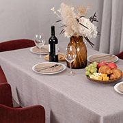 Скатертина прямокутна Jordan Sonex сіра