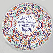 Пляжний рушник 5073 Summer Time Sunshine MirSon