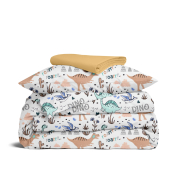 Детское постельное белье в кроватку DINO CS18 Cosas мята