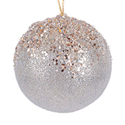 Ялинкова прикраса Куля 12см Lefard 66-051