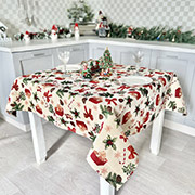 Скатертина гобеленова новорічна Sparkle LiMaSo