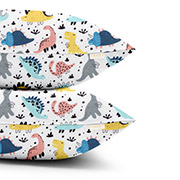 Набір із 2 наволочок Funny Dino ранфорс Cosas