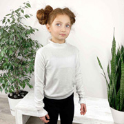 Джемпер для дівчинки Romance Art Knit білий