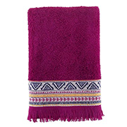 Рушник махровий жакардовий Arya Firuze фуксія