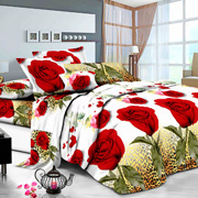 Постільна білизна Роза леопардова бязь Selena 100809