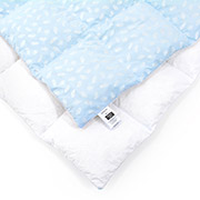 Ковдра пухова зима-плюс (особливо тепла) 1855 Bio-Blue 90% пуху MirSon