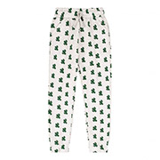 Штани для дівчинки ШР767 трикотаж Бембі XM1-сірий із принтом
