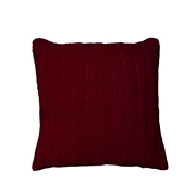 Наволочка декоративна в'язана Прованс Шато бордо