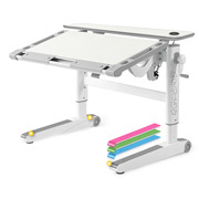 Дитячий стіл Mealux Ergowood M Multicolor TG Energy BD-800 TG/MC Energy